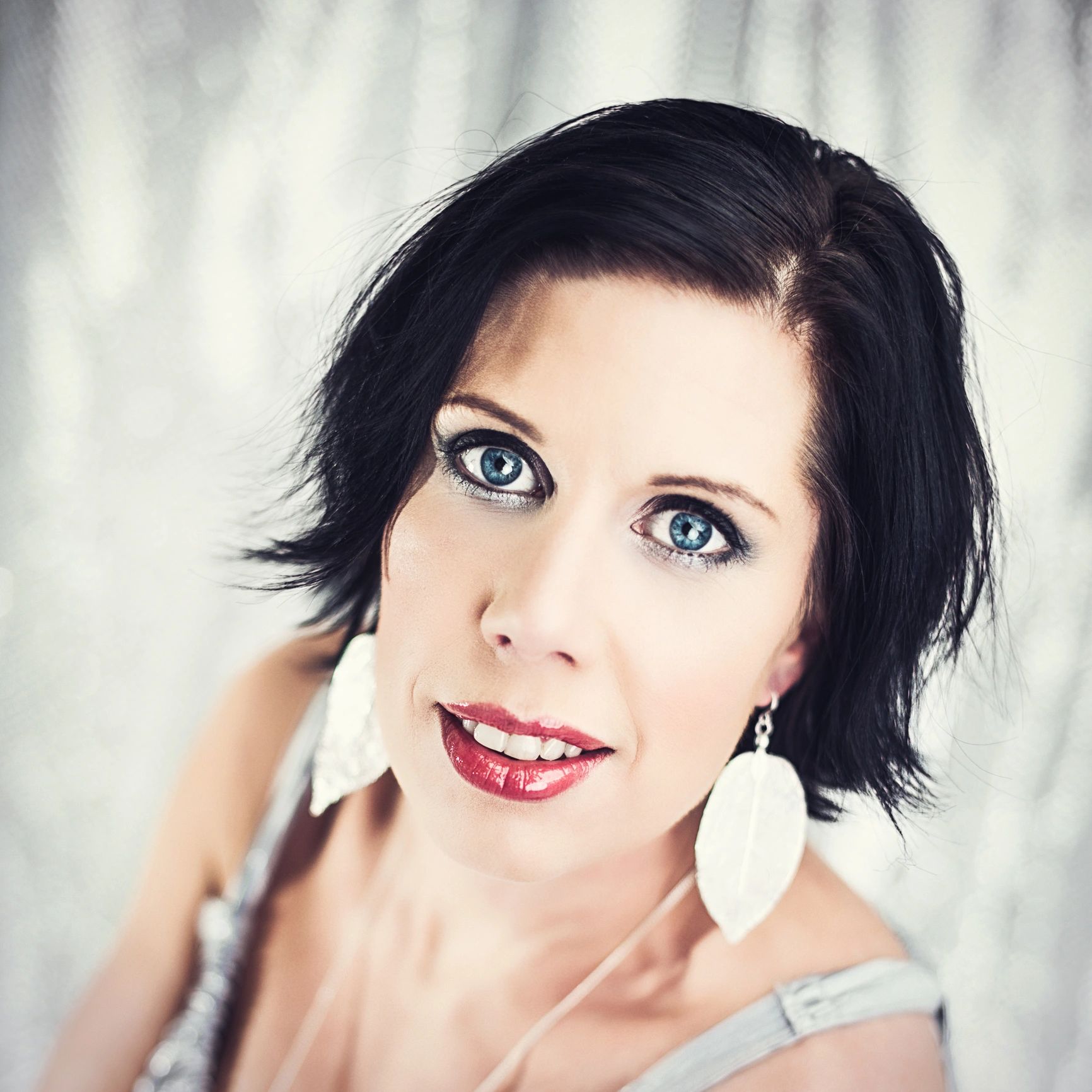 Portrait of a client with a calm expression
