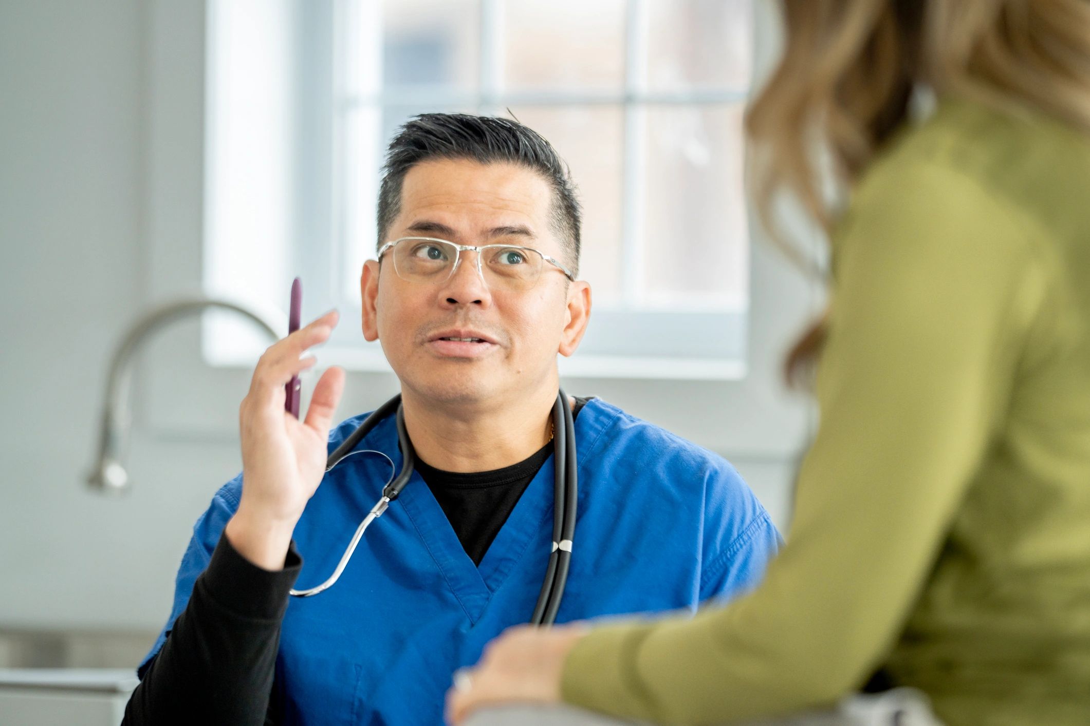 Consultation in a professional wellness setting