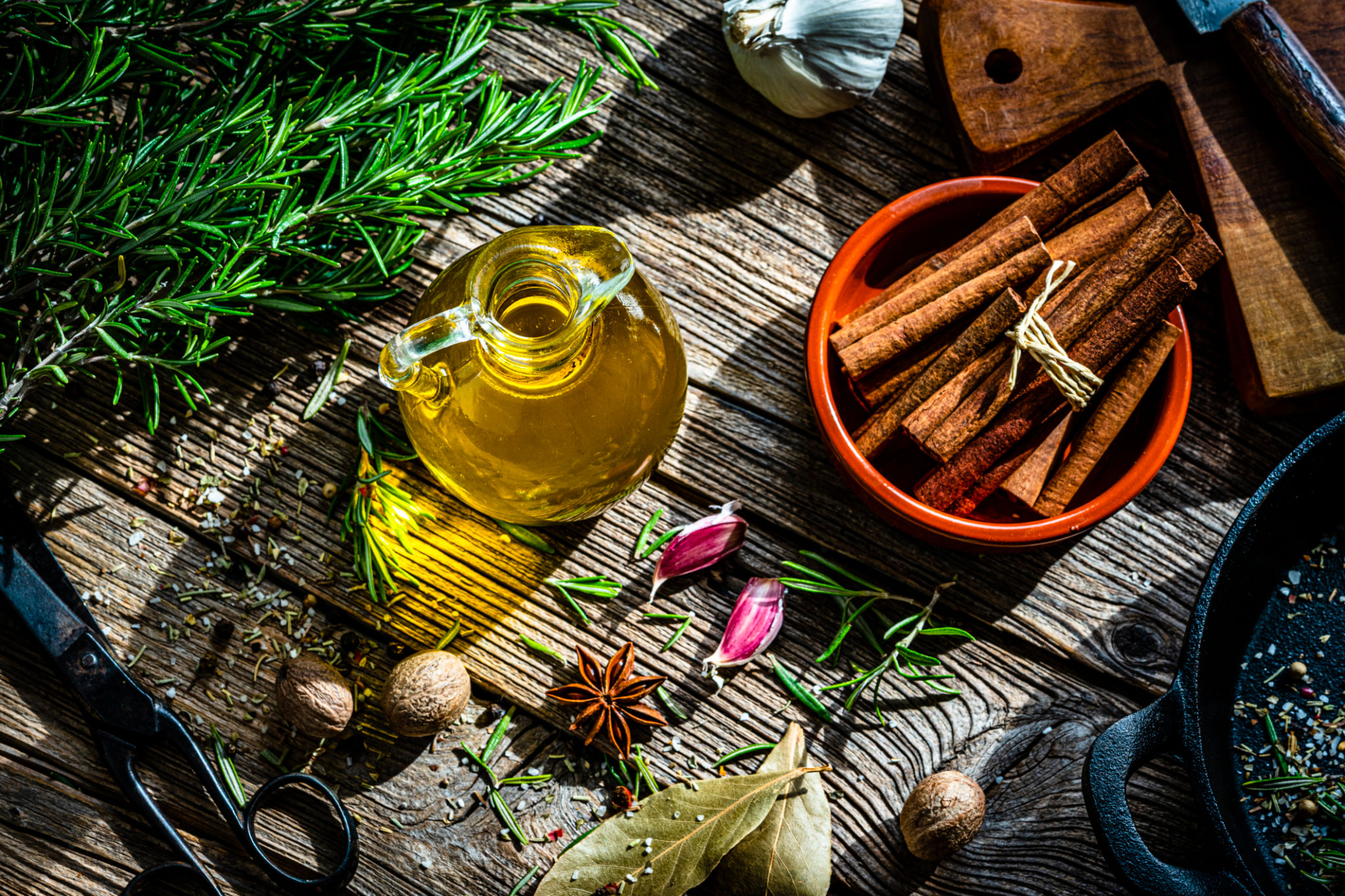 Natural herbal ingredients and wellness products
